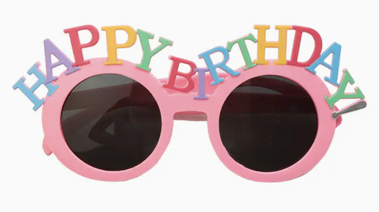 Birthday Sunglasses