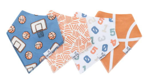 Dunk Baby Bandana Bib Set (4 pack)