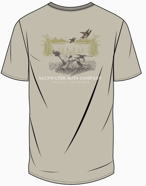 Hunting Dog SS Graphic Tee