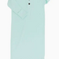 Fair Aqua Ruffle Gown