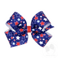 Medium Blue Star Americana Bow