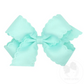 Crystalline Eyelet Embossed Bow- Med