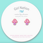 Mini Mushroom Cutie Stud Earrings