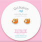 Playful Sloth CLIP ON Cutie Earrings