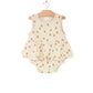 Skirted Tank Bodysuit- Saffron Dots