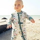 Coastal Christmas Bamboo Convertible Baby Pajamas