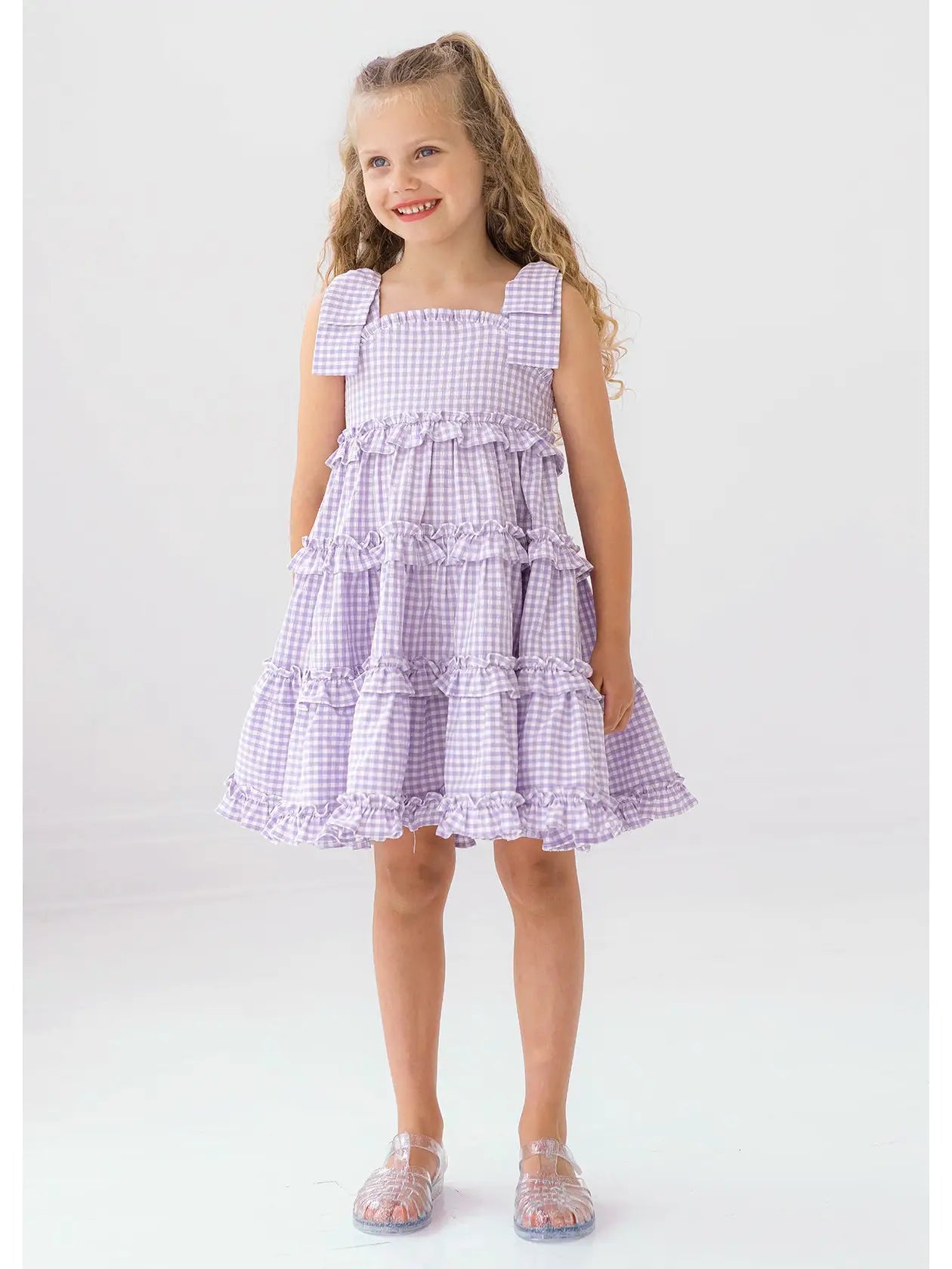 Super Bloom Tiered Dress