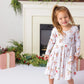 Oh Deer, Christmas Is Here! Organic Cotton Twirl Dress