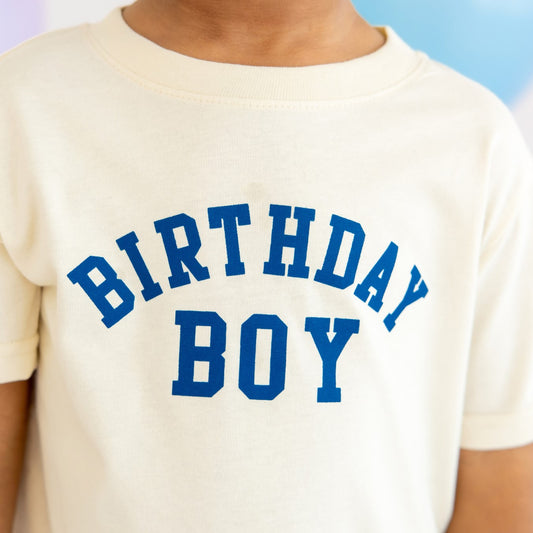 Birthday Boy Varsity Short Sleeve T-Shirt