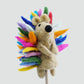 Colorful Hedgehog Finger Puppet