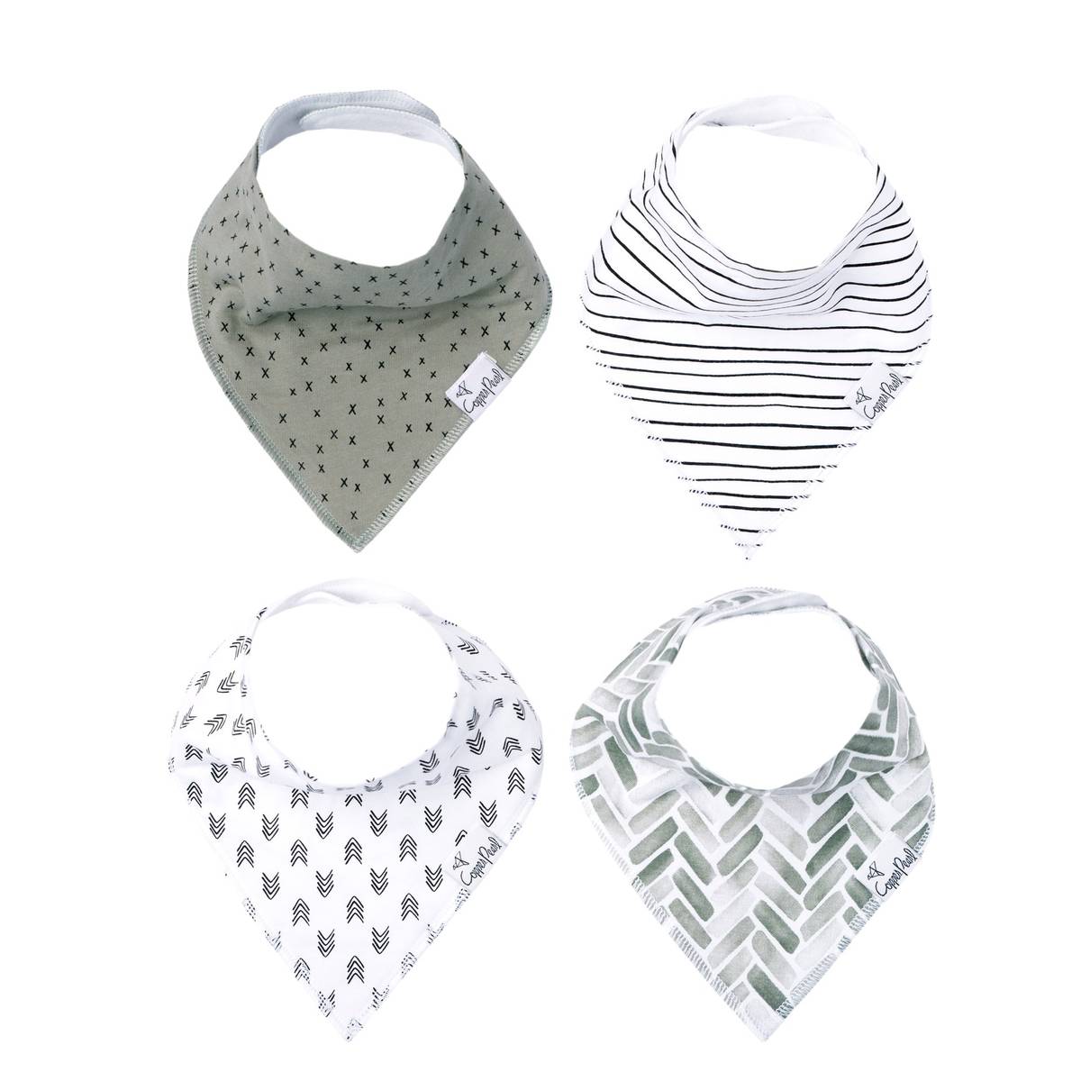 Alta Baby Bandana Bib Set (4-pack)