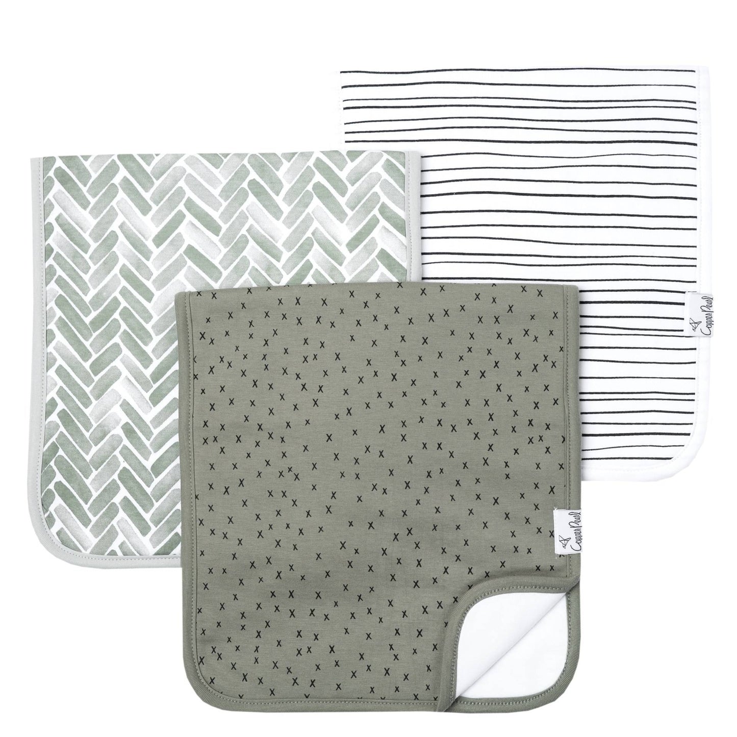 Alta Burp Cloth Set (3-pack)