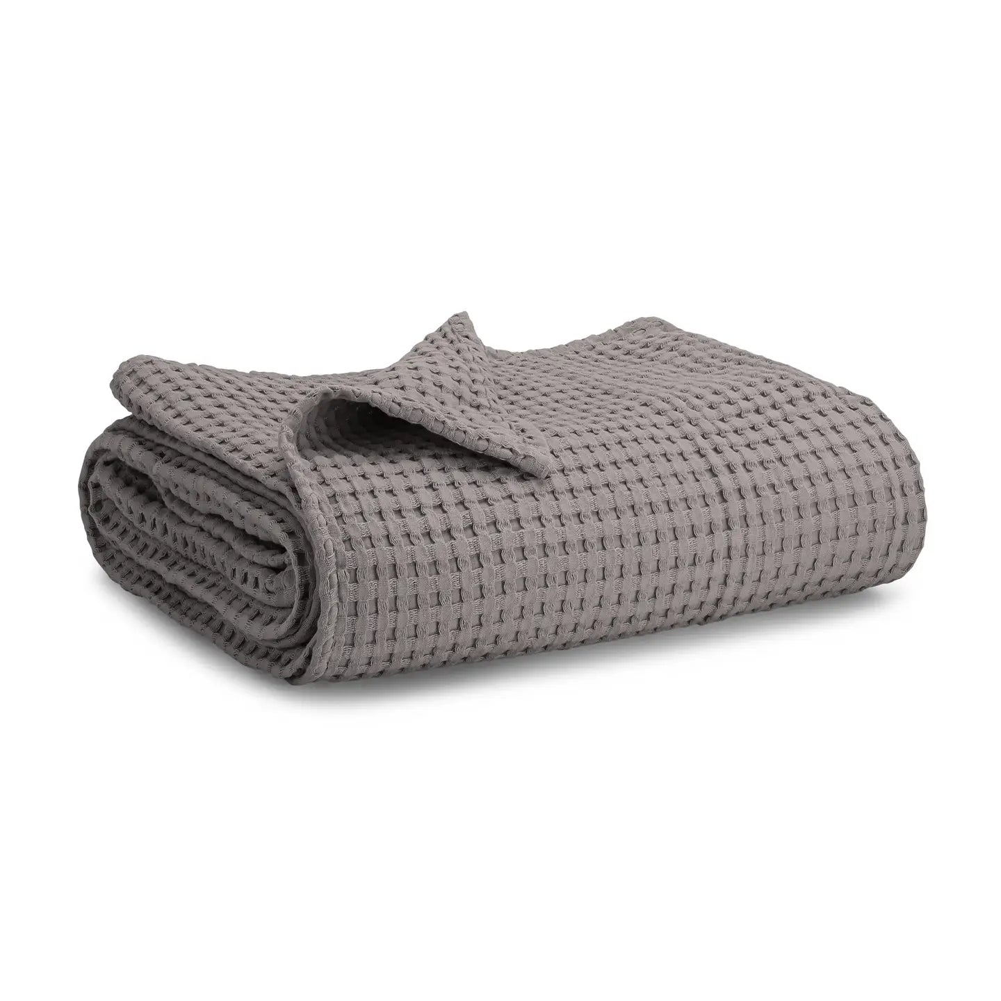 Waffle Blanket- Charcoal