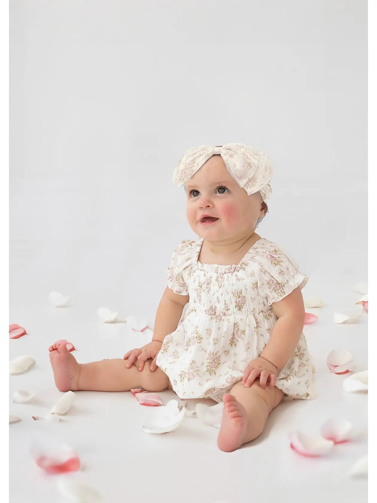 Rose Garden Baby Romper