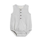 Wren Seersucker Bubble Romper | Shore Stripe Mist