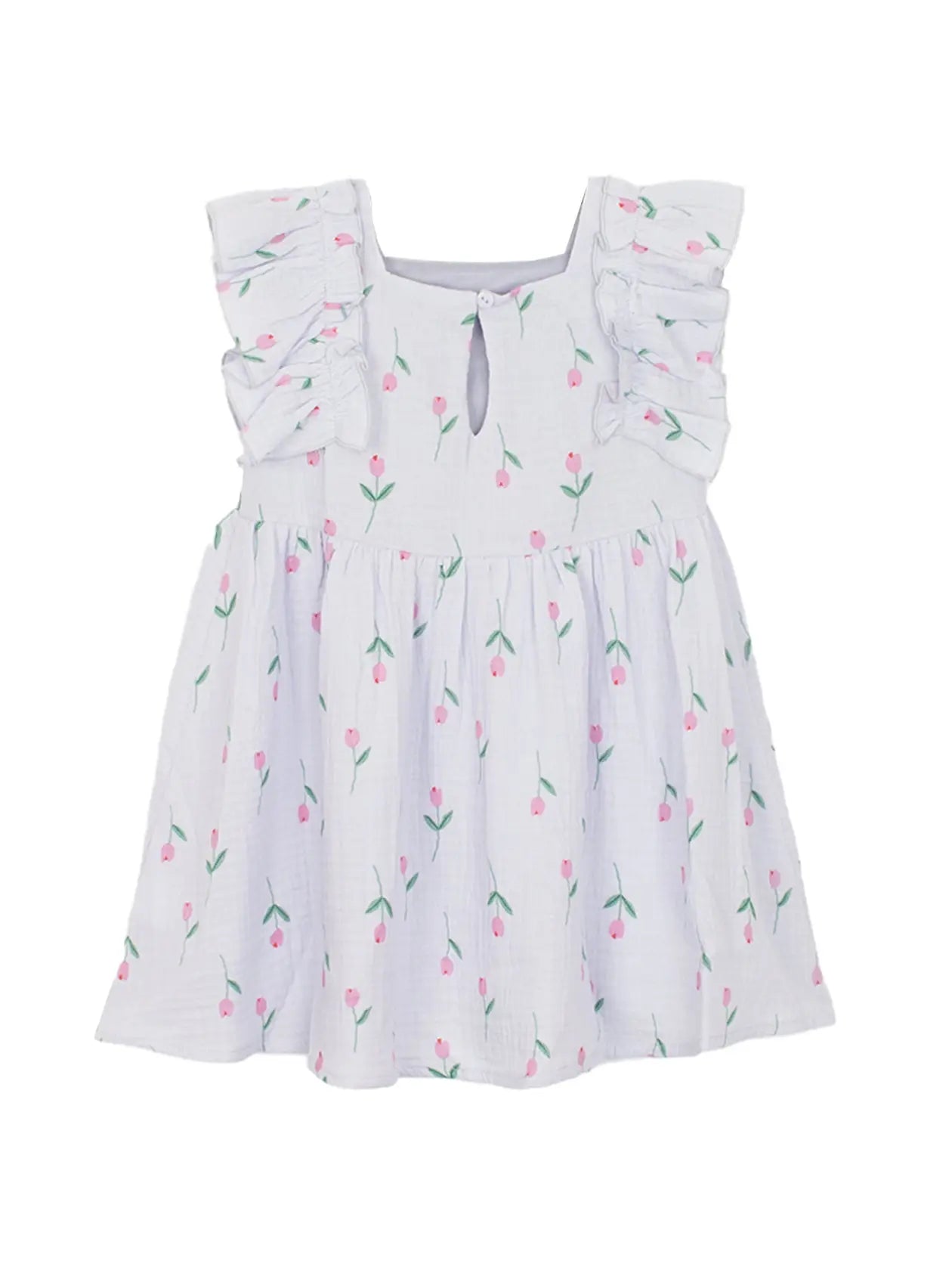 Tiny Tulip Floral Print Dress