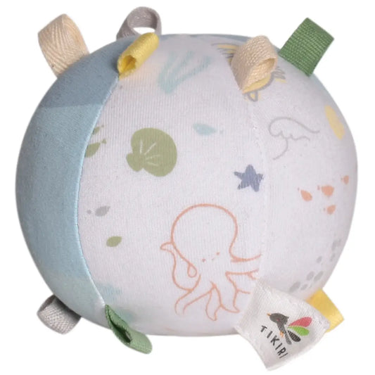 Ocean Organic Activity Ball with Rattle