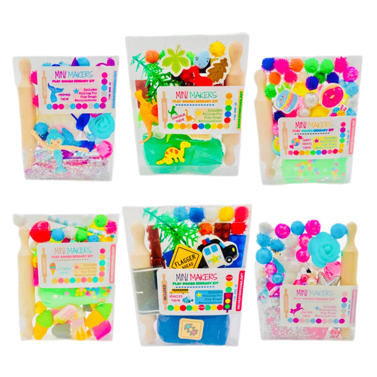 Assorted Play Dough Sensory Kits