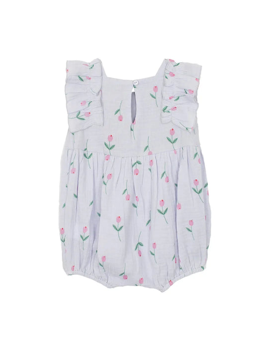 Tiny Tulip Baby Romper