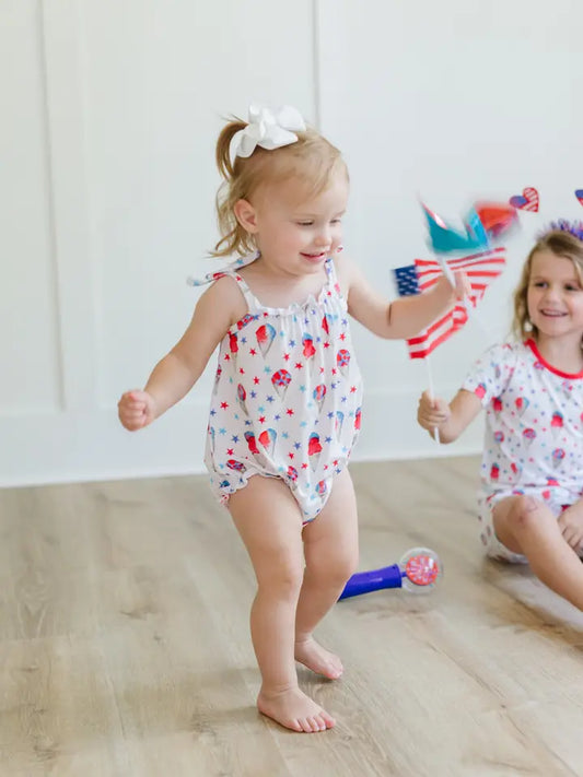 Red, White and Blue Snowcones Bubble