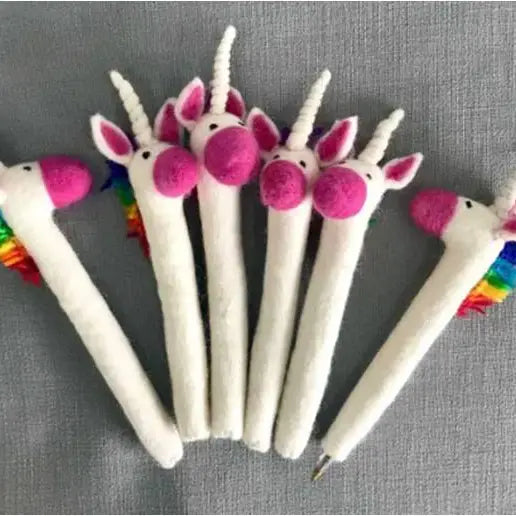 Colorful Unicorn Pencil Topper