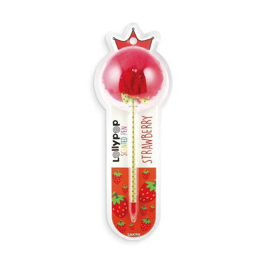 Strawberry Scented Lollypop Pen