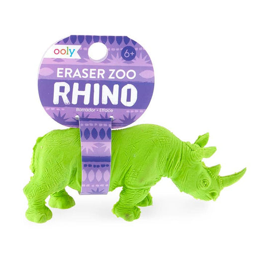 Rhino Eraser Zoo
