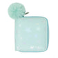 Teal Shiny Star Kids Wallet
