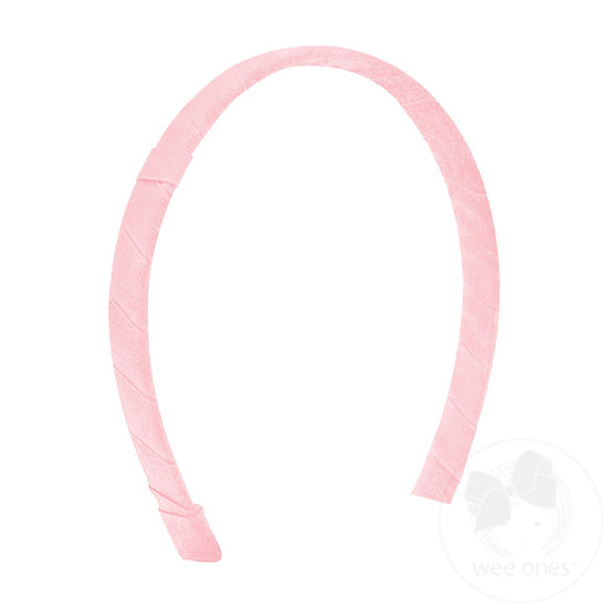 Wee Ones Classic Grosgrain Wrapped Add-a-Bow Girls Headband