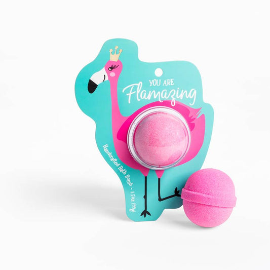 You are Flamazing Flamingo Clamshell Bath Bomb