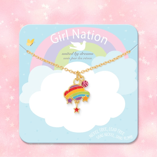 Cloud Luvs Rainbow Sweet Petite Necklace