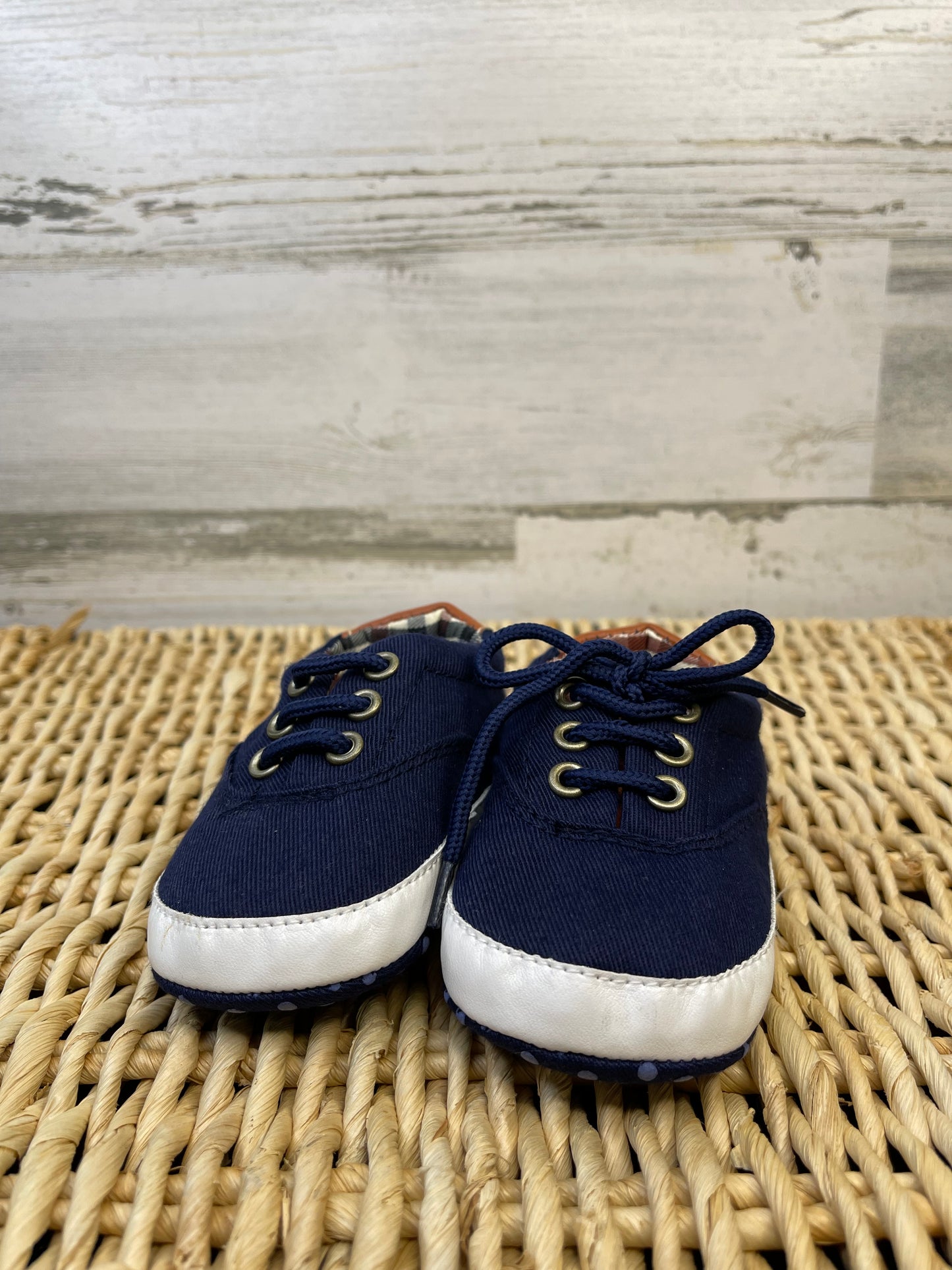 Baby Boy Navy Blue Sneakers