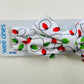 Wee Ones Christmas Lights Holiday Prints Baby Girls Bowtie on Matching Wide Band
