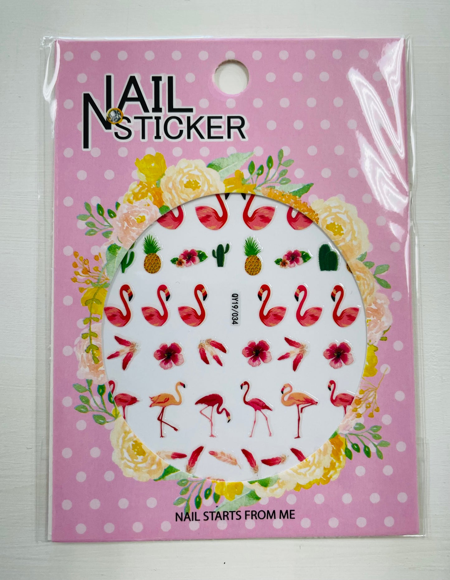 Flamingo Nail Stickers