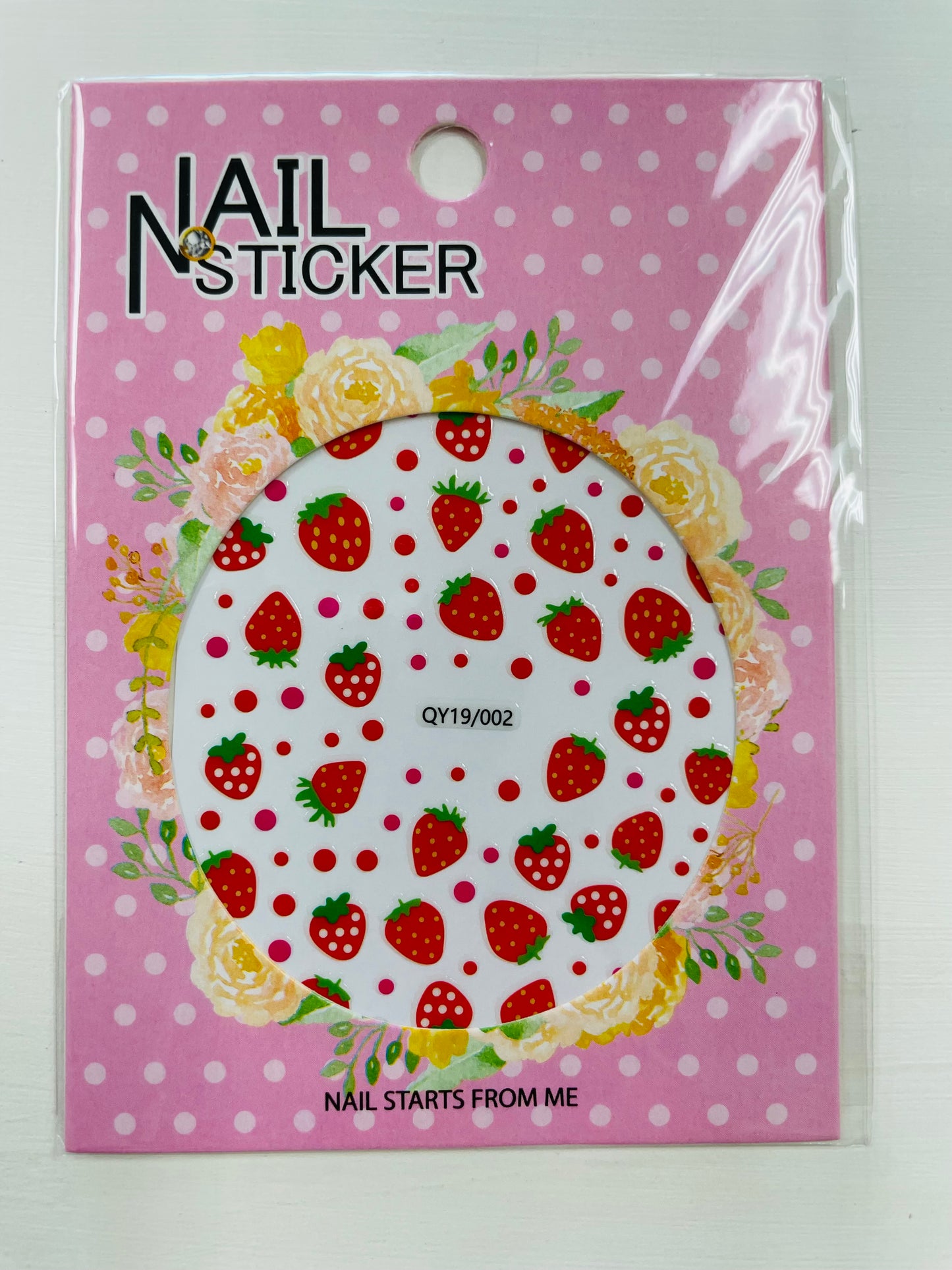 Strawberry Nail Stickers