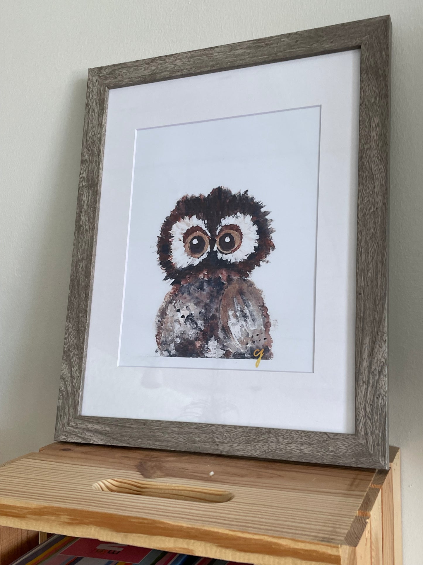 Framed Animal Print - Owl