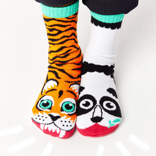 Pals Socks Panda & Tiger