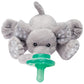 Nookums Paci Plushies Ella Elephant