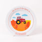 Fruitful Tractor Goodness Plate