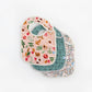 Cotton Muslin Classic Bib 3 Pack- Vintage Floral