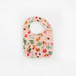 Cotton Muslin Classic Bib 3 Pack- Vintage Floral