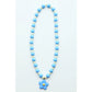 Blue Flower Power Necklace