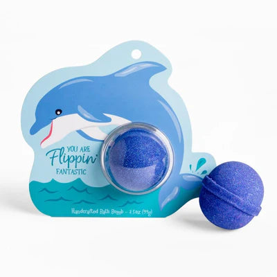 You Are Flippin" Fantastic Dolphin Clamshell Bath Bomb