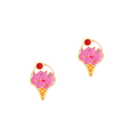 Ice Cream Dream Stud Earrings