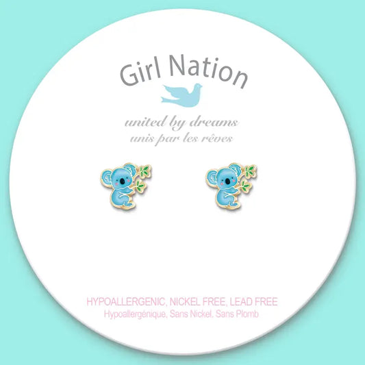 Cutie Koala Cutie Stud Earrings