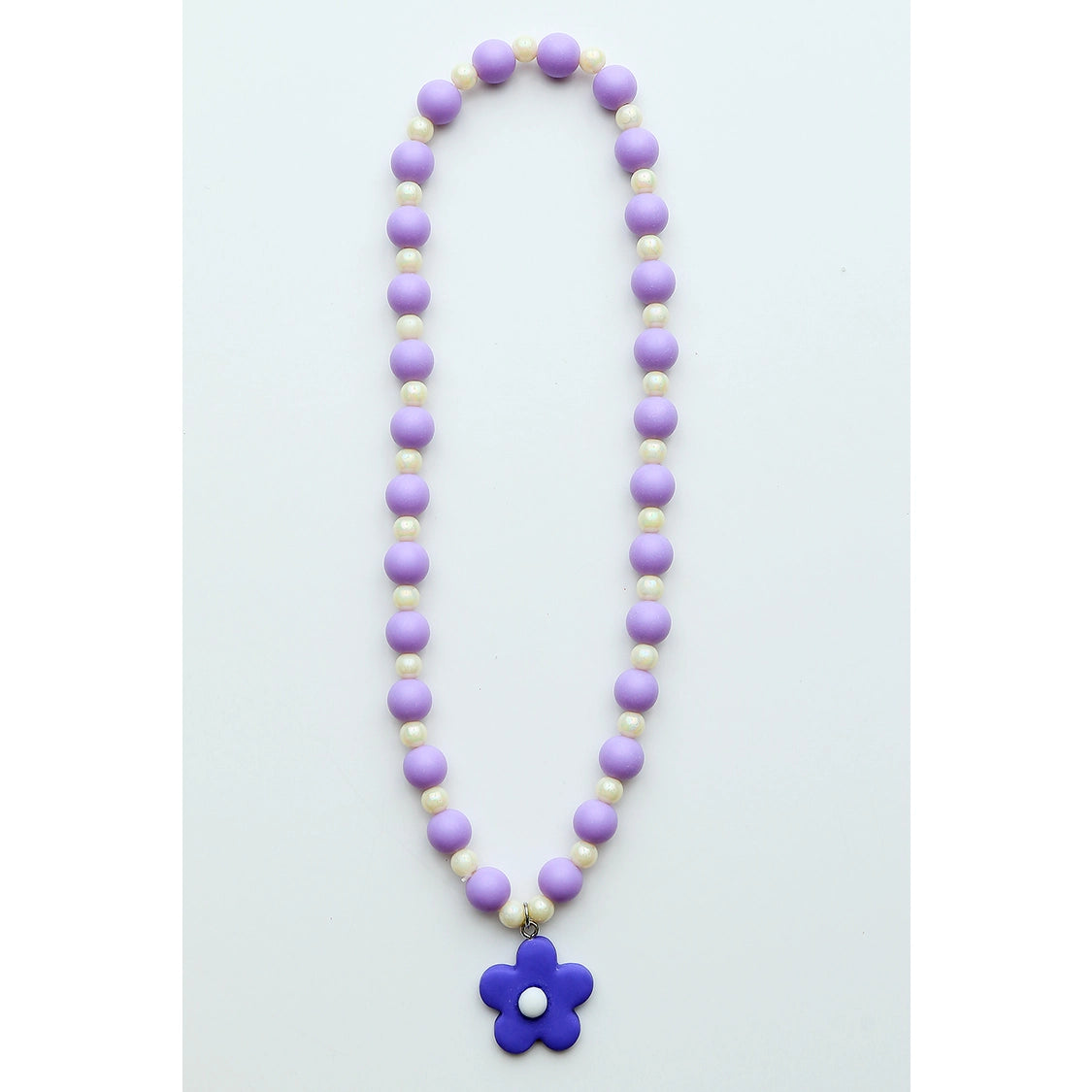 Lavender Flower Power Necklace