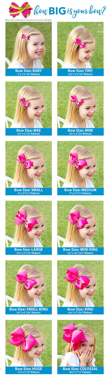 White Shamrock Print Bow