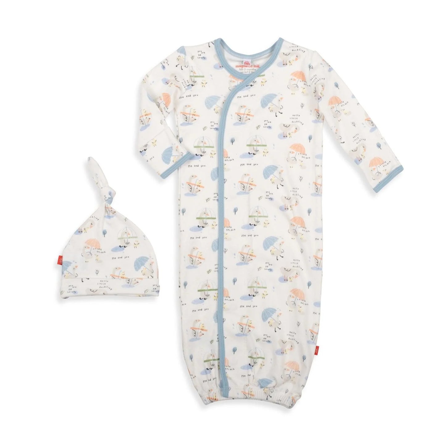 Little Duckling Magnetic Gown & Hat