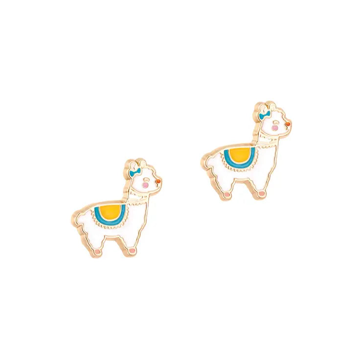 Glama Llama Cutie Stud Earrings