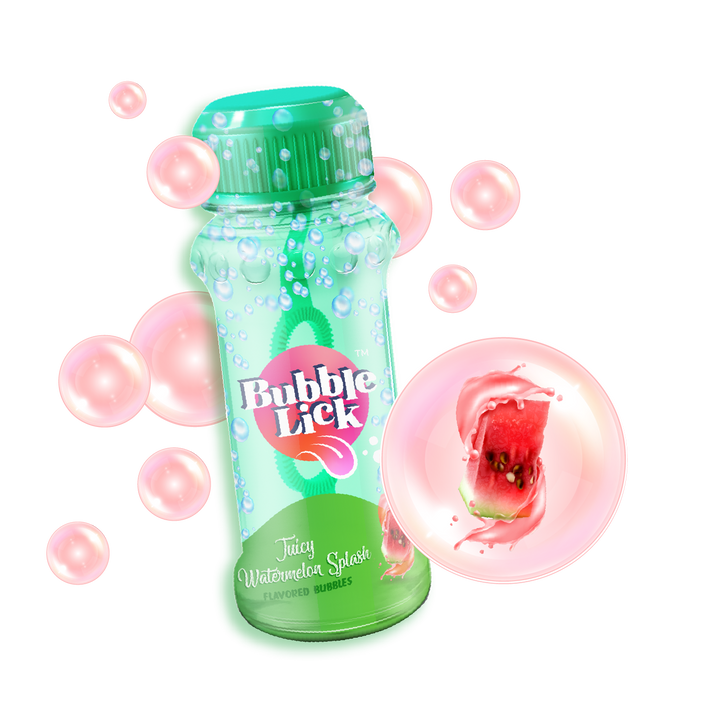 Juicy Watermelon Flavored Bubbles
